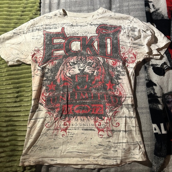 Vintage Ecko affliction shirt - Picture 1 of 2